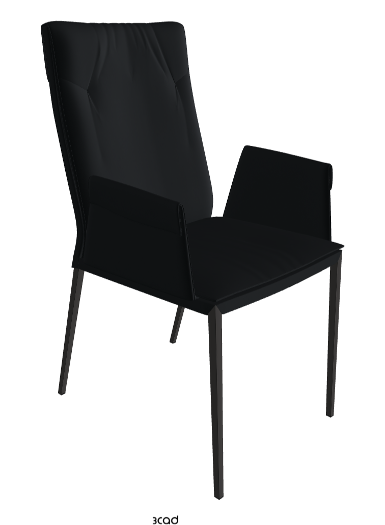 Cattelan Italia Isabel ML High-Back Dining Armchair – Soft Leather