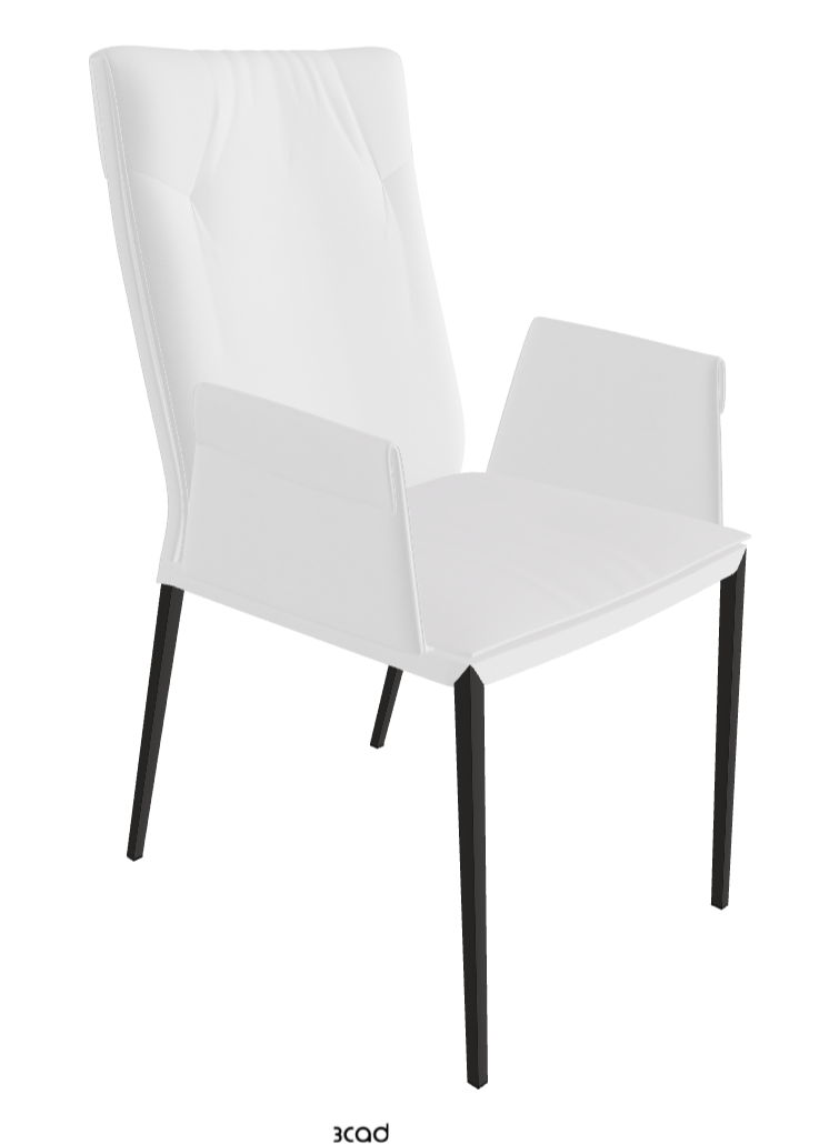 Cattelan Italia Isabel ML High-Back Dining Armchair – Soft Leather