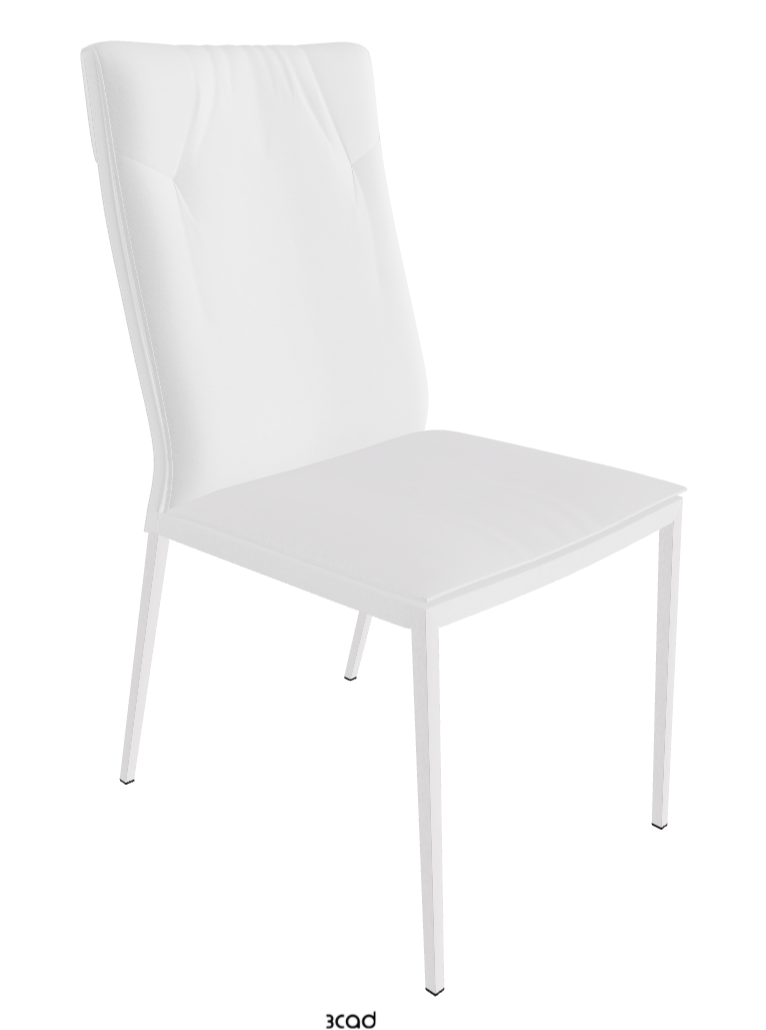 Isabel ML High-Back Dining Chair_Pearl Embossed_Fabric_B920