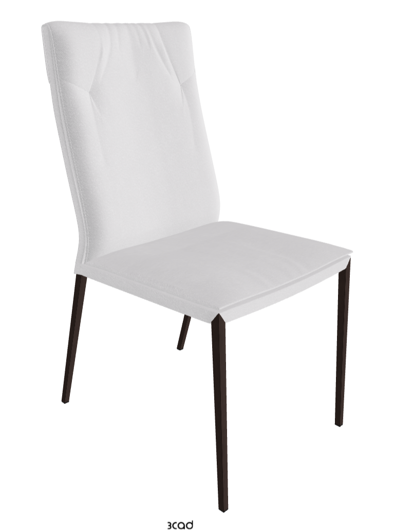 Isabel ML High-Back Dining Chair_Bronze Embossed_Fabric_B921