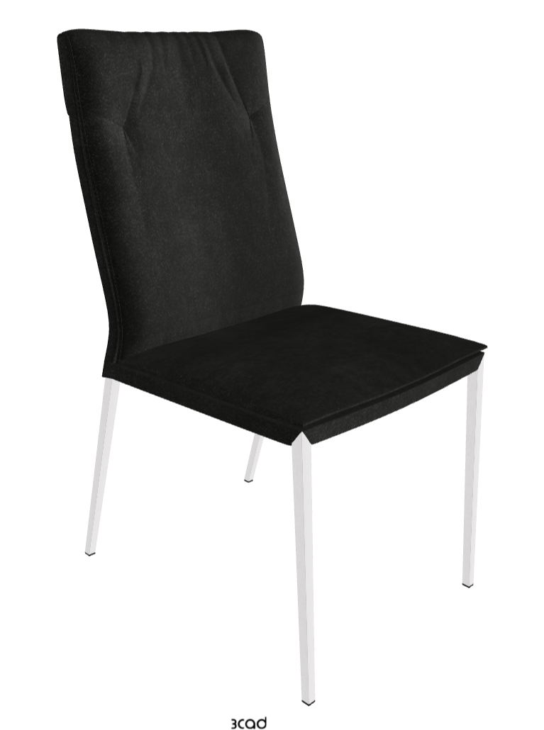 Isabel ML High-Back Dining Chair_Pearl Embossed_Fabric_B932