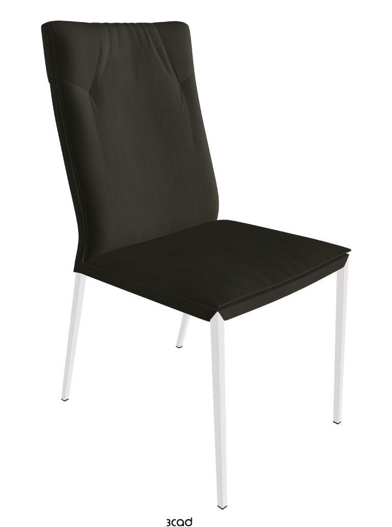 Isabel ML High-Back Dining Chair_Pearl Embossed_Micro Nubuk_Musk
