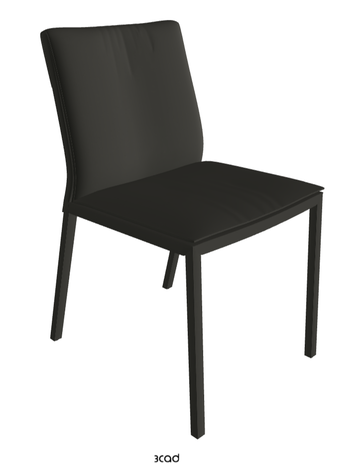 Isabel Standard Back Dining Chair_Synthetic Leather_London