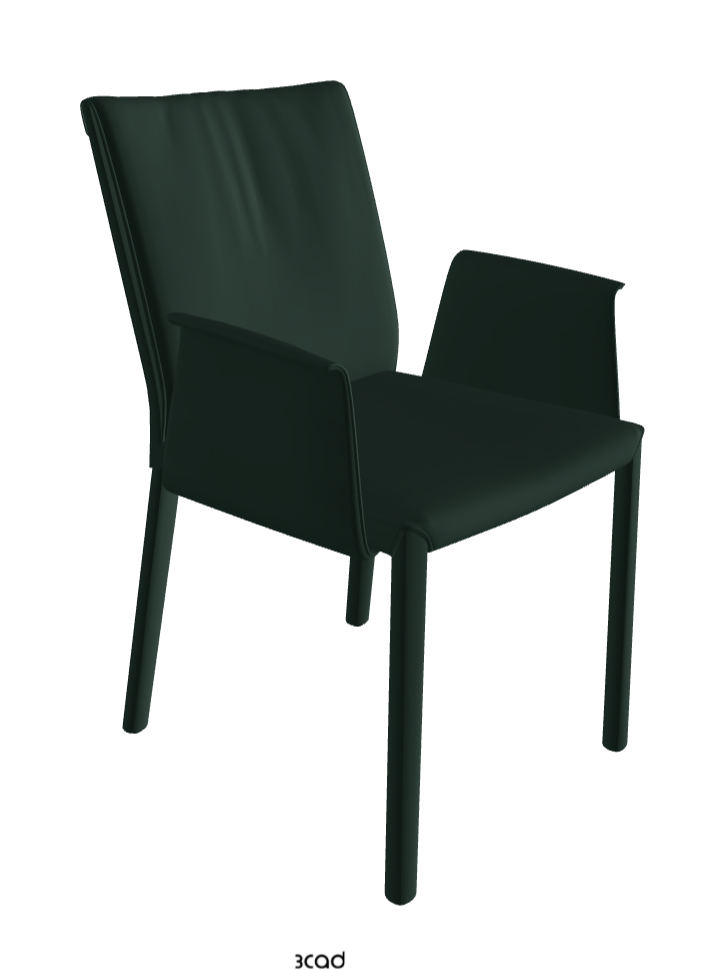 B – With Arms_Soft Leather:_Sherwood
