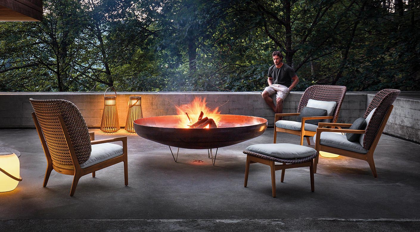 Gloster Kay Low Back Lounge Chair