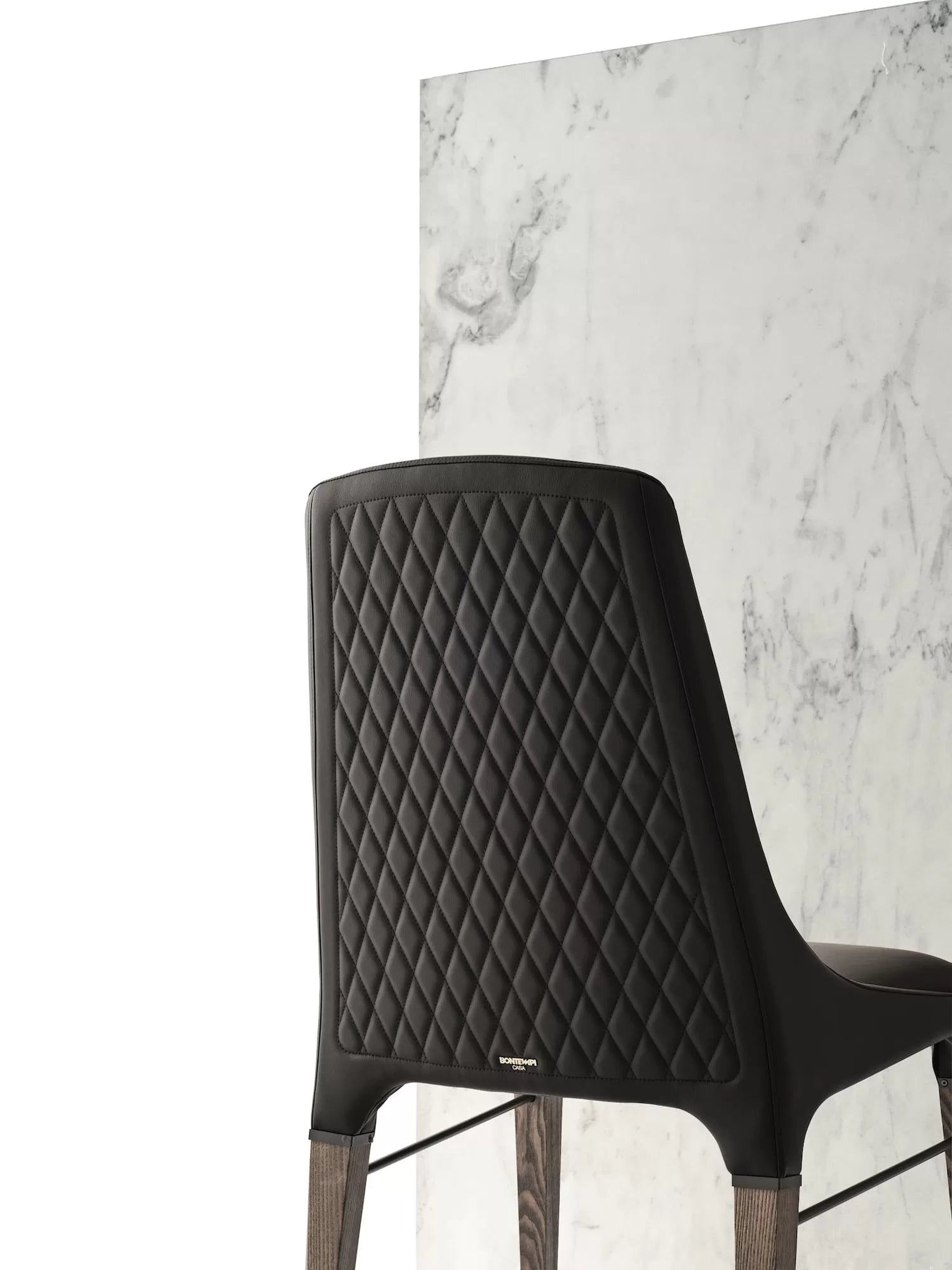 Bontempi Casa Kelly Chair With Solid Wood Frame