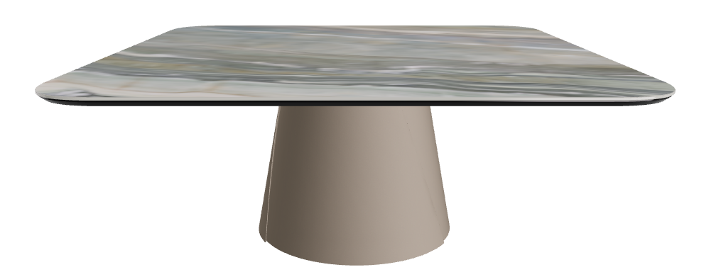 Cattelan Italia ALBERT Keramik S Coffee Table ◻118x118x48h