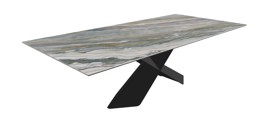 Kaindy Black Embossed