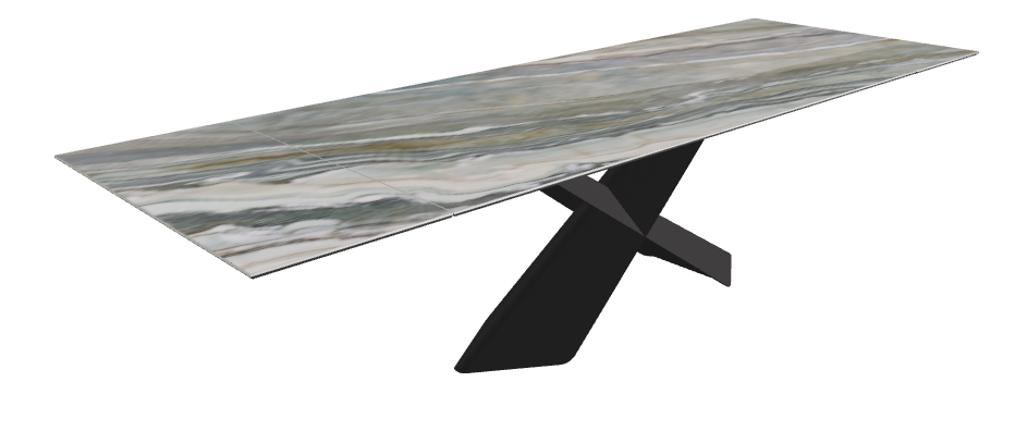 Cattelan Italia Tyron Keramik Drive Rectangular Extendible Dining Table – 200→294x106x74h