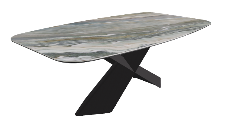 Kaindy Black Embossed