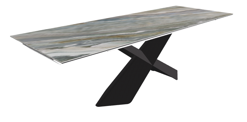 Kaindy Black Embossed