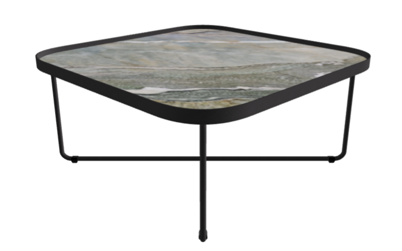 Cattelan Italia Benny Keramik Coffee Table ◻60x60x28h