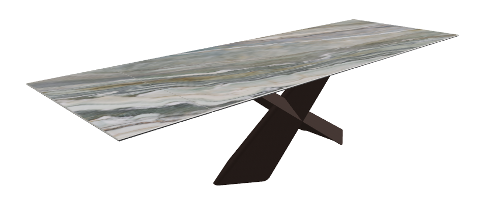 Cattelan Italia Tyron Keramik Drive Rectangular Extendible Dining Table – 200→294x106x74h