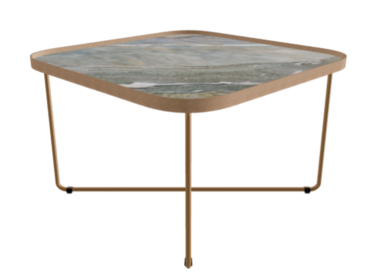 Cattelan Italia Benny Keramik Coffee Table ◻60x60x38h