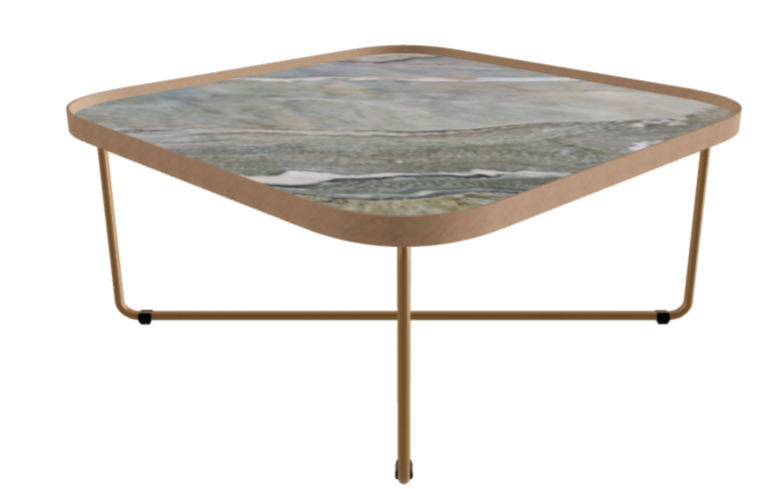 Cattelan Italia Benny Keramik Coffee Table ◻60x60x28h