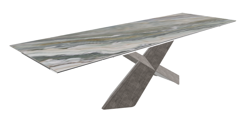 Cattelan Italia Tyron Keramik Drive Rectangular Extendible Dining Table – 182→258x90x74h