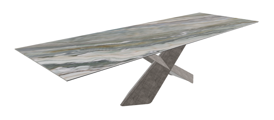 Cattelan Italia Tyron Keramik Drive Rectangular Extendible Dining Table – 200→294x106x74h