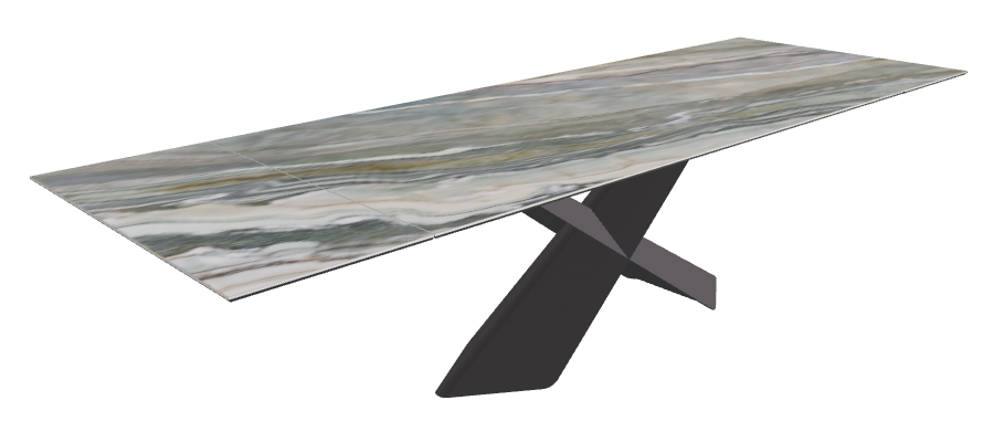 Cattelan Italia Tyron Keramik Drive Rectangular Extendible Dining Table – 200→294x106x74h