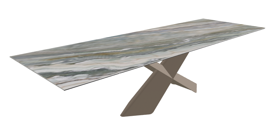 Cattelan Italia Tyron Keramik Drive Rectangular Extendible Dining Table – 200→294x106x74h