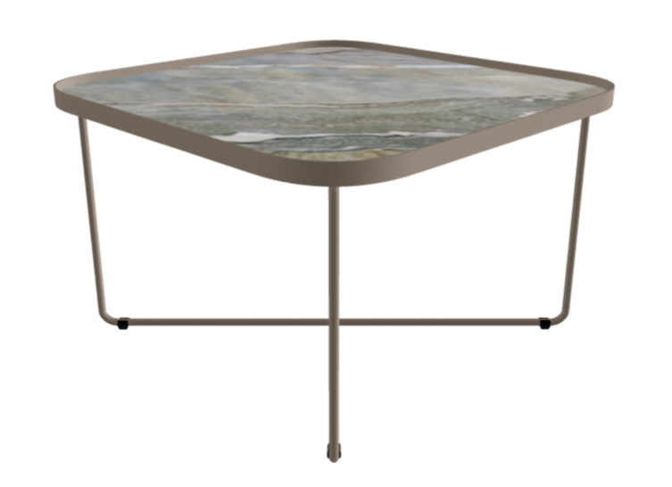 Cattelan Italia Benny Keramik Coffee Table ◻60x60x38h