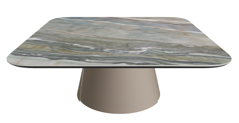 Cattelan Italia ALBERT Keramik S Coffee Table ◻100x100x38h