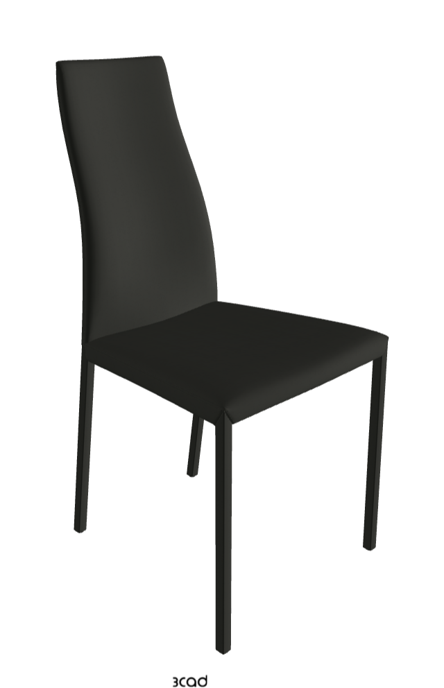 Kay Dining Chair_Soft Leather_Smoke