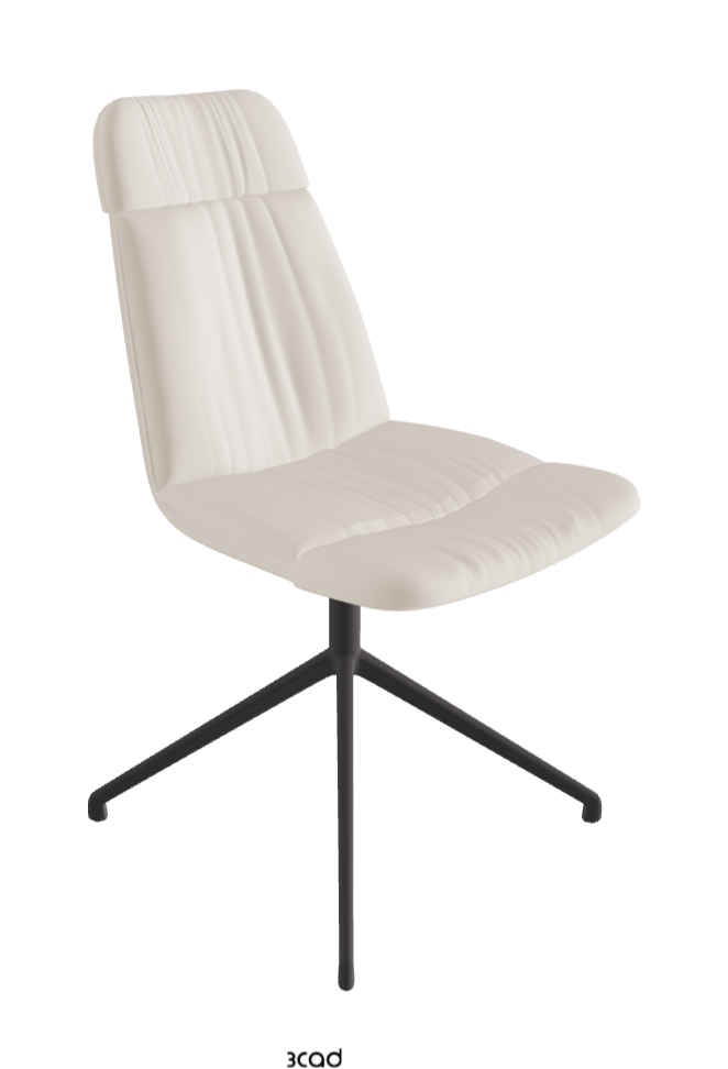 Cattelan Italia Kelly Swivel Dining Chair – Soft Leather & Glove Soft Leather