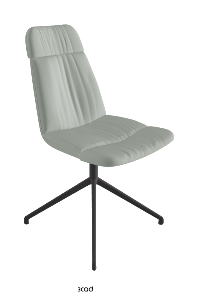 Cattelan Italia Kelly Swivel Dining Chair – Soft Leather & Glove Soft Leather