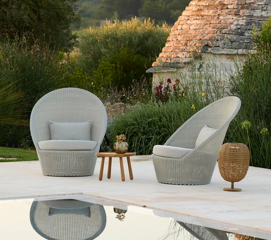 Cane-line Kingston sunchair with wheels