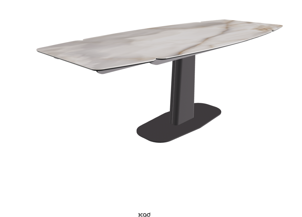140-217×90×75h_Alabastro_Graphite Embossed_Extended