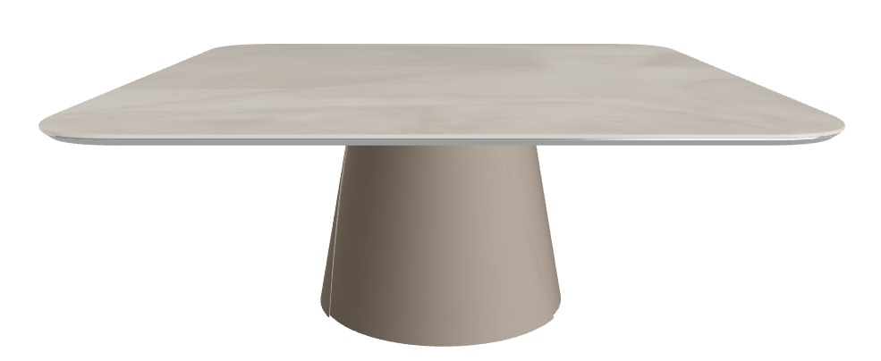Cattelan Italia ALBERT Keramik S Coffee Table ◻118x118x48h