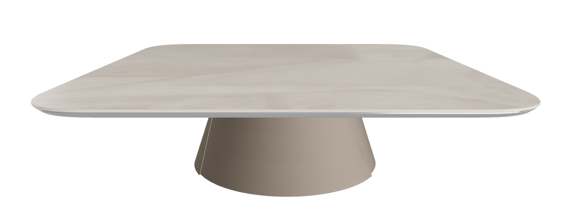 Cattelan Italia ALBERT Keramik S Coffee Table ◻100x100x28h