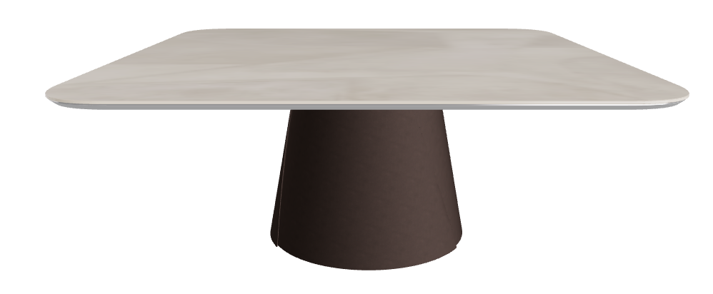 Cattelan Italia ALBERT Keramik S Coffee Table ◻118x118x48h