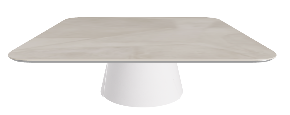 Cattelan Italia ALBERT Keramik S Coffee Table ◻118x118x38h