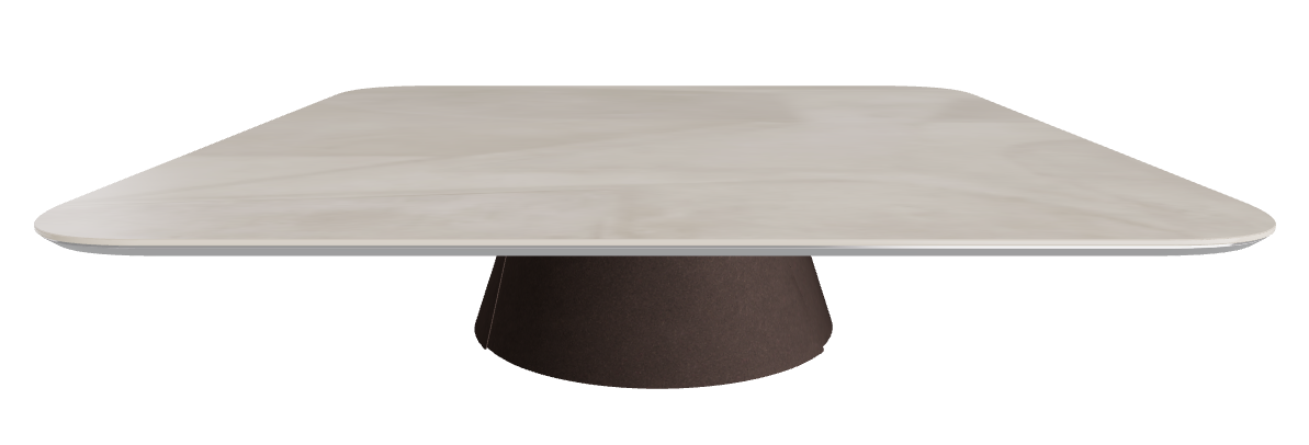 Cattelan Italia ALBERT Keramik S Coffee Table ◻118x118x28h