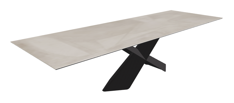 Cattelan Italia Tyron Keramik Drive Rectangular Extendible Dining Table – 200→294x106x74h