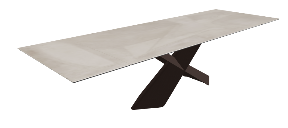 Cattelan Italia Tyron Keramik Drive Rectangular Extendible Dining Table – 200→294x106x74h