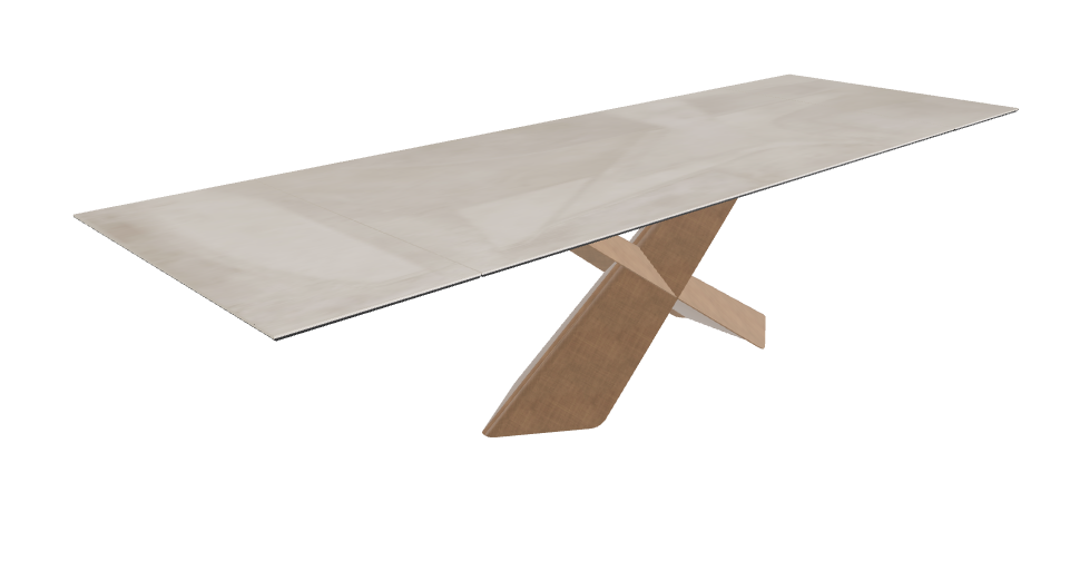 Cattelan Italia Tyron Keramik Drive Rectangular Extendible Dining Table – 200→294x106x74h