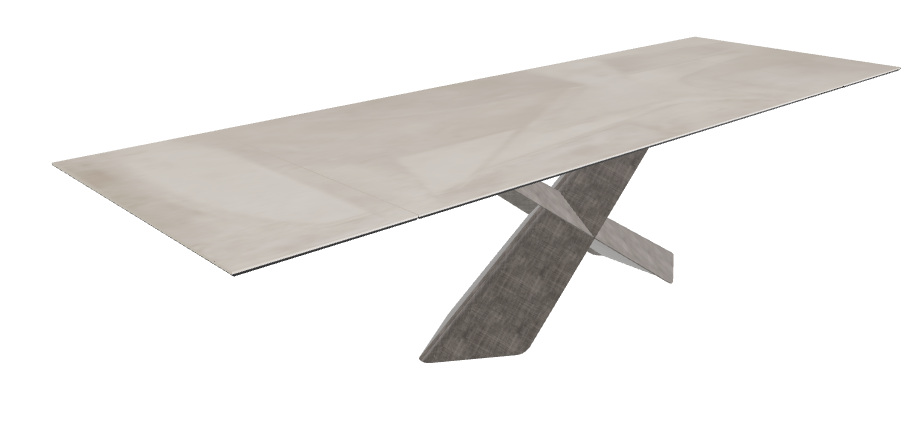 Cattelan Italia Tyron Keramik Drive Rectangular Extendible Dining Table – 200→294x106x74h
