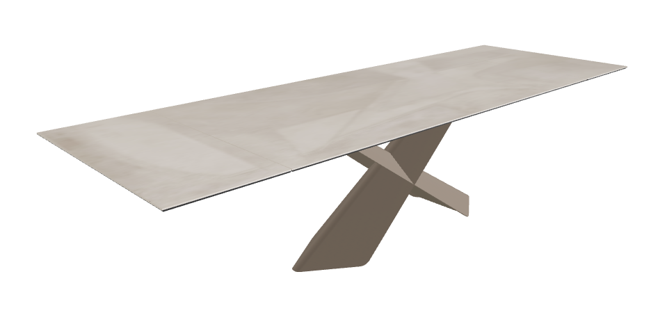 Cattelan Italia Tyron Keramik Drive Rectangular Extendible Dining Table – 200→294x106x74h