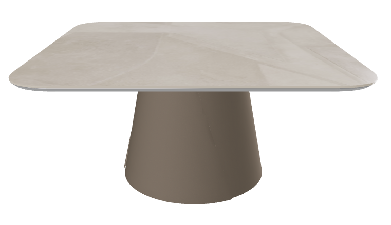 Cattelan Italia ALBERT Keramik S Coffee Table ◻100x100x48h