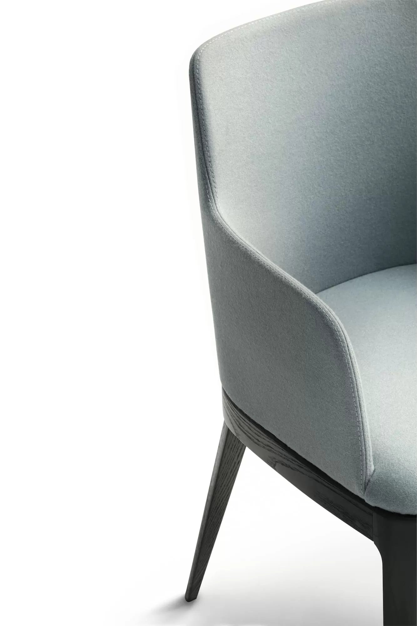 Bontempi Casa Margot Solid Wooden Dining Chair With Arms