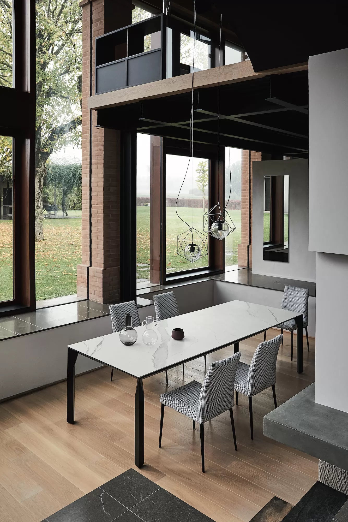 Bontempi Casa Mila High Back With Metal Frame