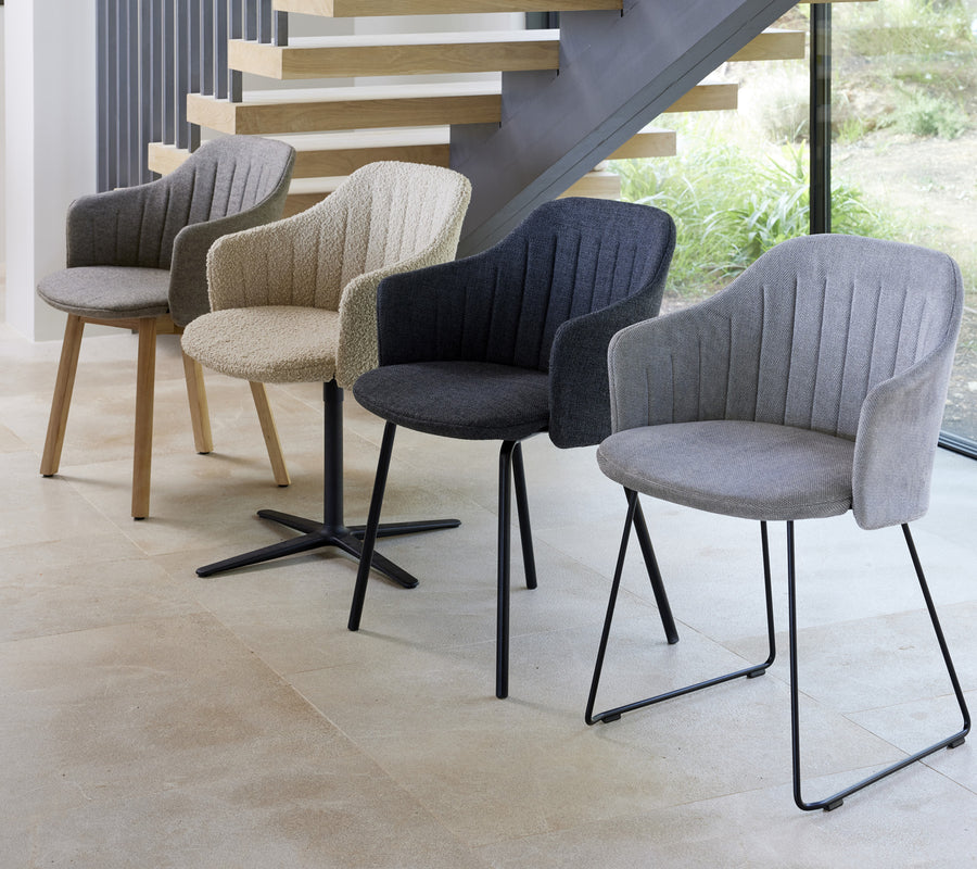 Cane-line Indoor Choice Chair with Sled Legs