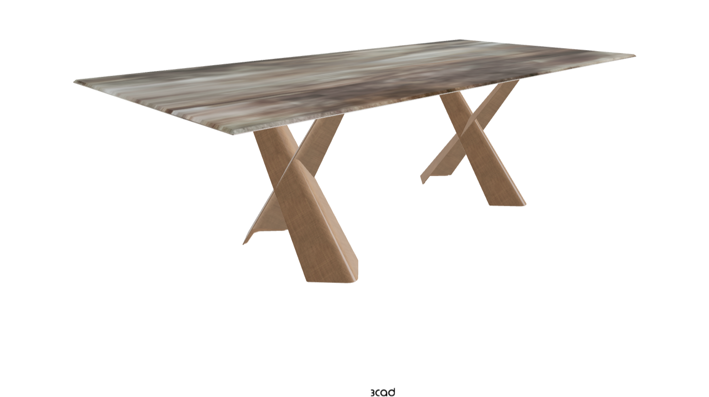 Cattelan Italia Mad Max Crystalart Rectangular & Barrel-Shaped Dining Table