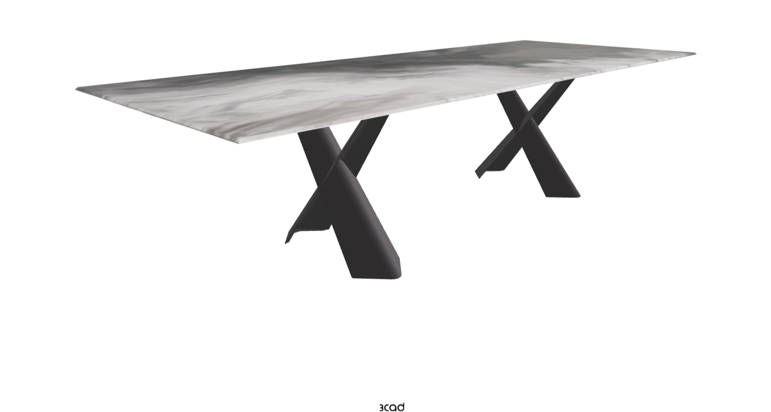 Cattelan Italia Mad Max Crystalart Rectangular & Barrel-Shaped Dining Table
