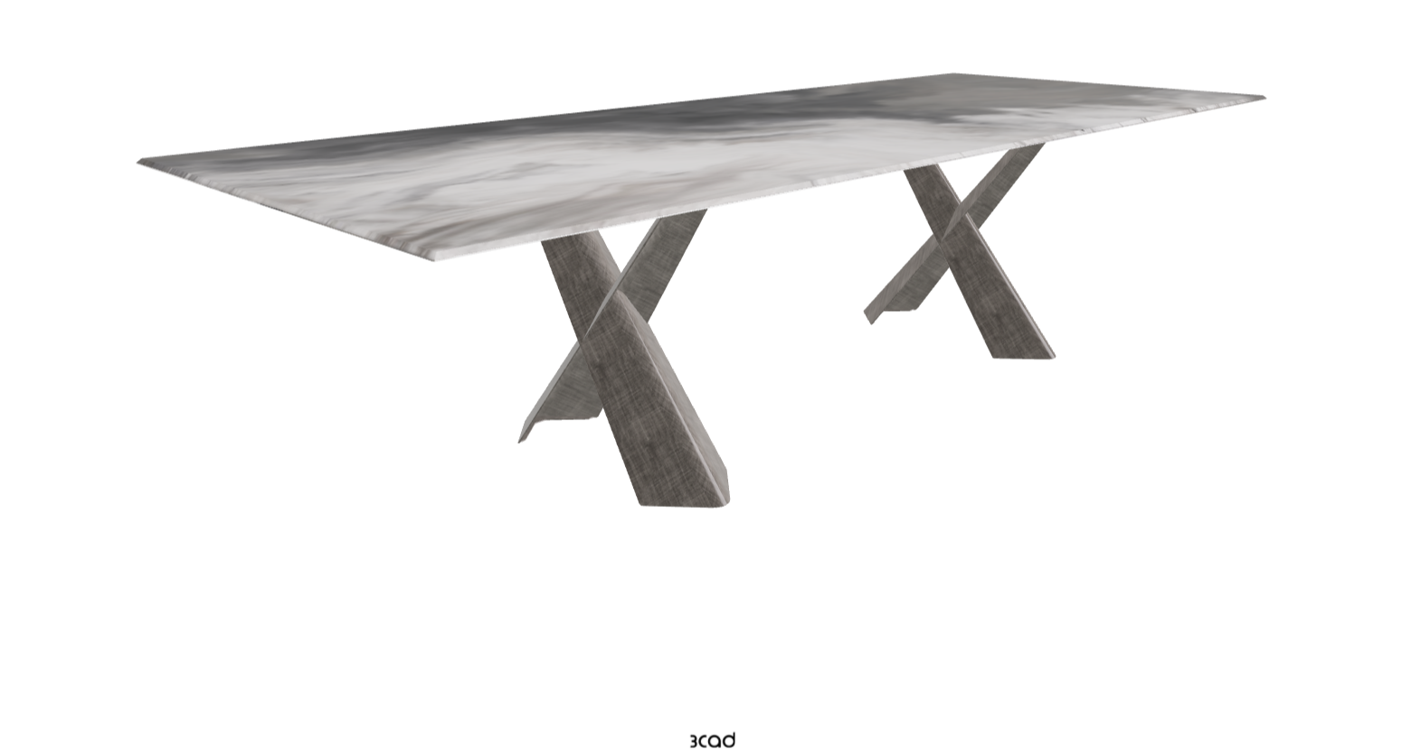 Cattelan Italia Mad Max Crystalart Rectangular & Barrel-Shaped Dining Table