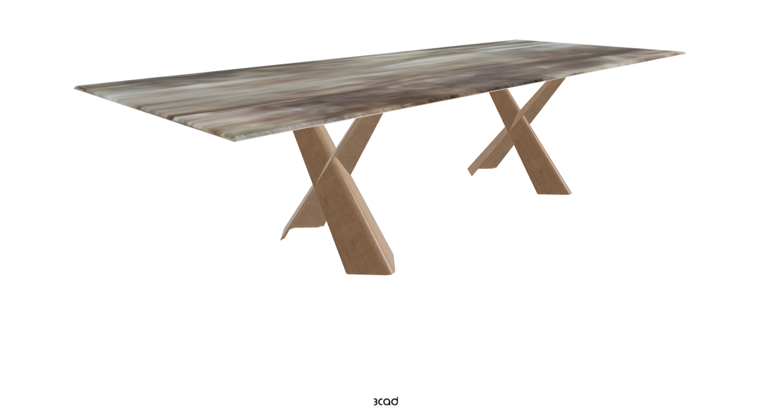 Cattelan Italia Mad Max Crystalart Rectangular & Barrel-Shaped Dining Table