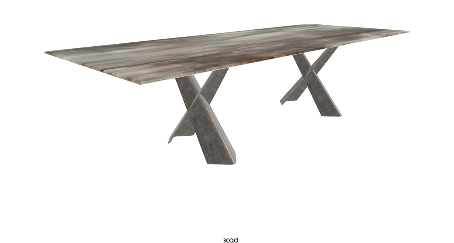 Cattelan Italia Mad Max Crystalart Rectangular & Barrel-Shaped Dining Table