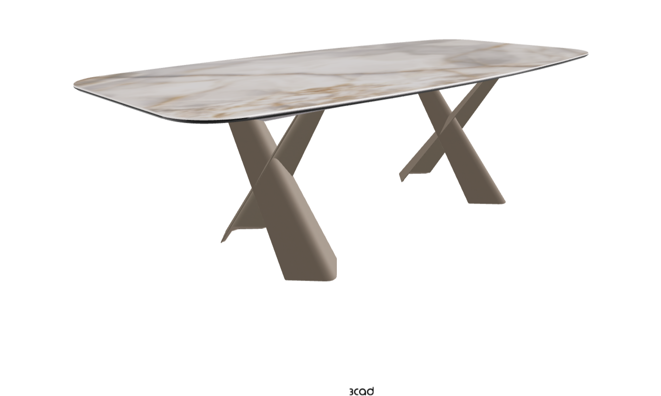 Cattelan Italia Mad Max Keramik Barrel Shaped Dining Table